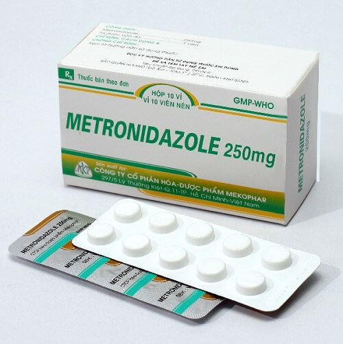 Thuốc Metronidazole điều trị tinh trùng có màu hồng do nhiễm khuẩn